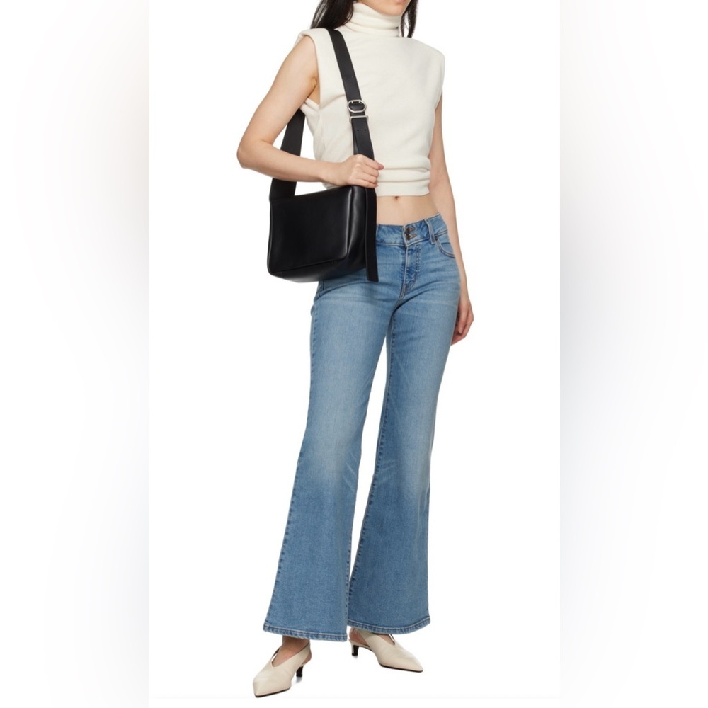 Levi's Blue Superlow Flare Jeans